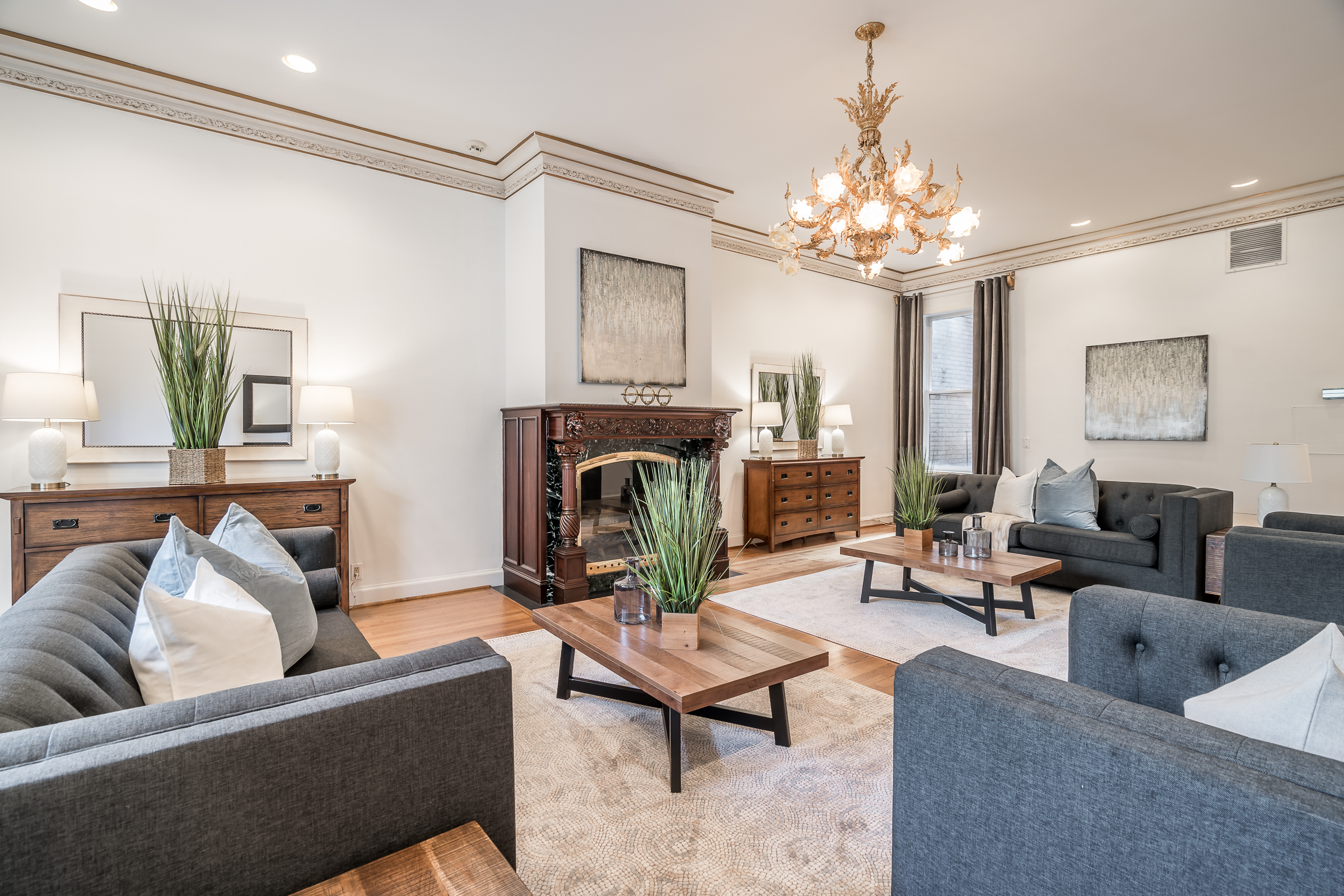Luxury home interior